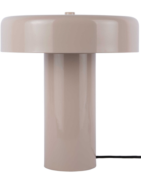 Lampe à poser champignon gris chaud Riqueza Palo