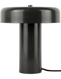Lampe à poser champignon métal noir Riqueza Palo