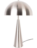 Lampe à poser champignon argentée métal 51 cm Sublime