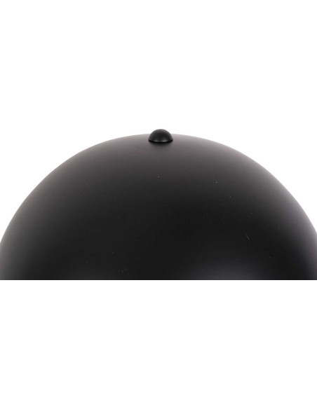 Lampe à poser champignon noire mat métal 51 cm Sublime