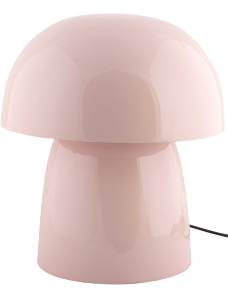 Lampe champignon rose métal 30x34 cm Masivo Seta