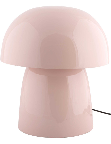 Lampe champignon rose métal 30x34 cm Masivo Seta