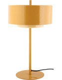 Lampe à poser jaune métal 29x50 cm Grato Anillo