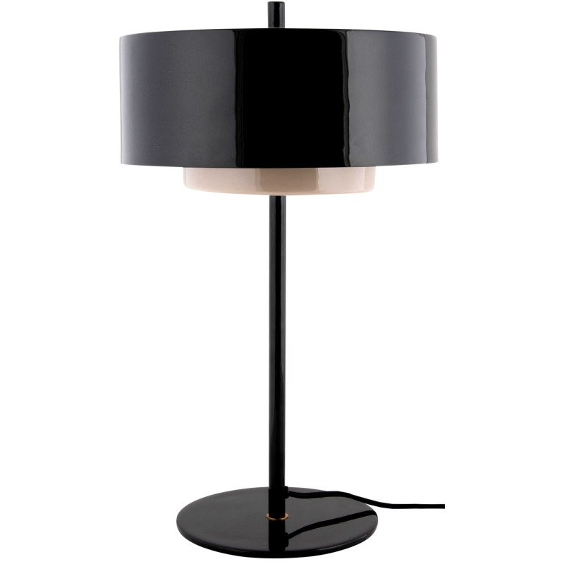 Lampe à poser noire métal 50 cm Grato...