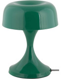 Lampe champignon verte métal 20 cm Moda Retro