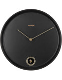 Horloge murale coucou noire en métal 30 cm Esencia Cuckoo