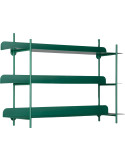 Étagère murale verte en métal 60x16x42 cm Cool Retro
