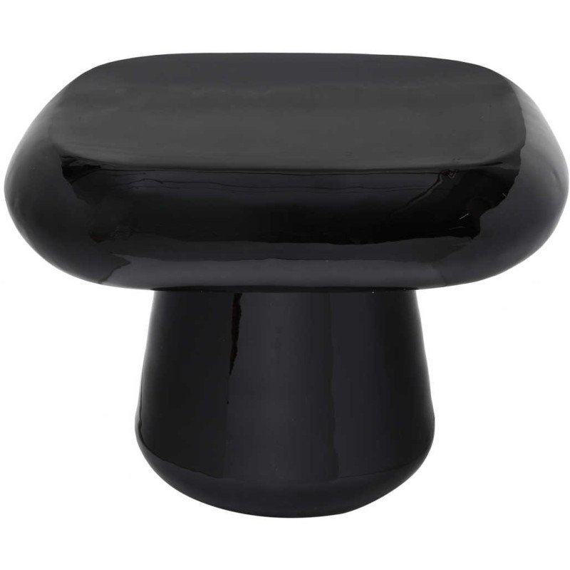 Table d’appoint noire en métal...