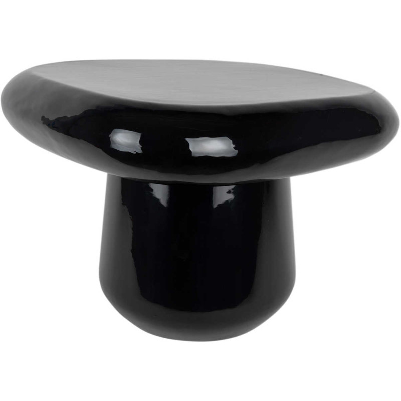 Table d’appoint noire en métal...