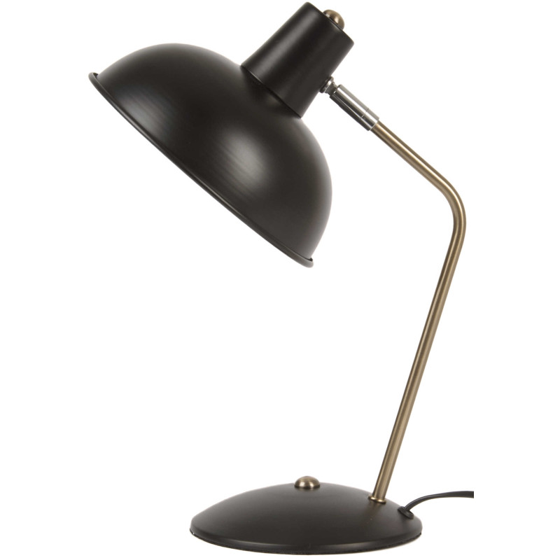 Lampe de bureau noire orientable en...