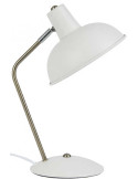 Lampe de bureau blanche orientable en fer H38 cm Hood