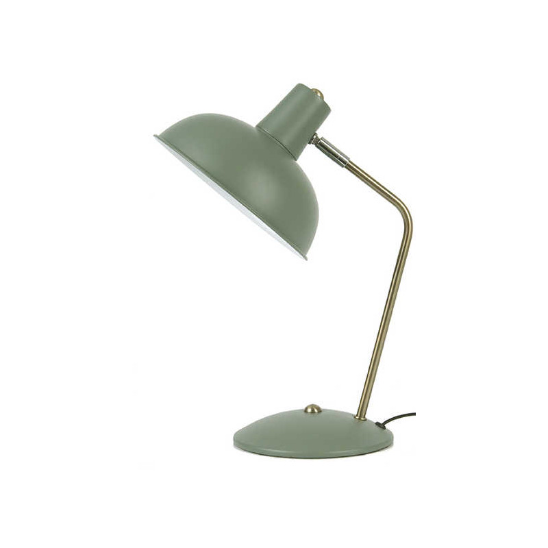 Lampe de bureau verte orientable en...