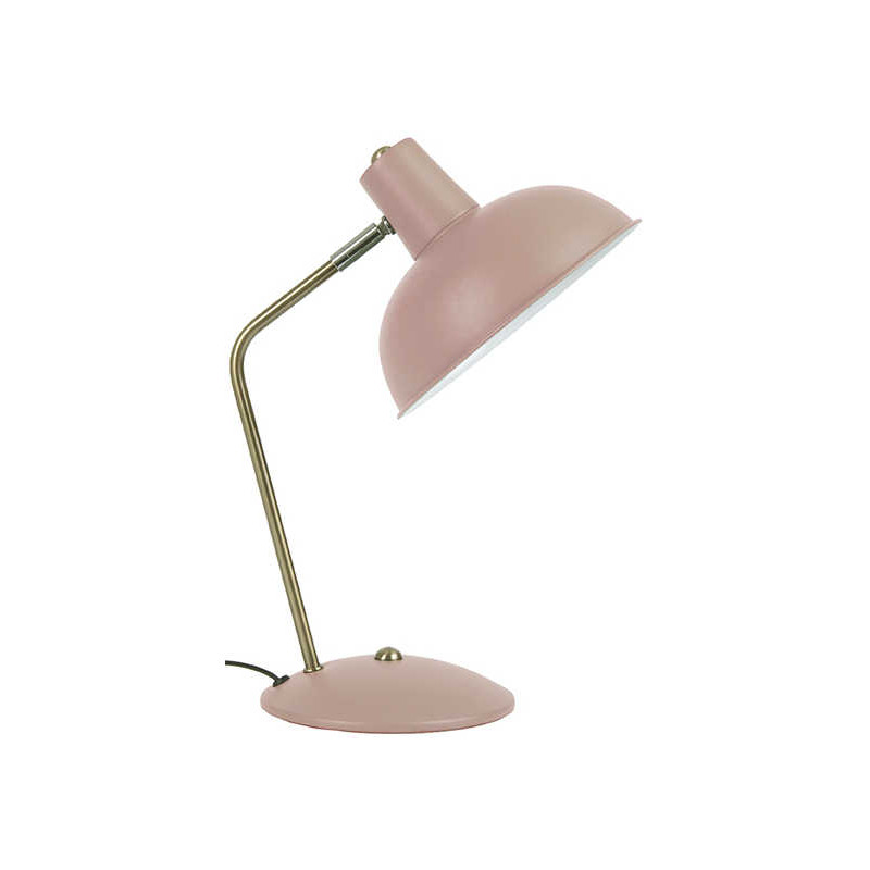 Lampe de bureau rose orientable en...