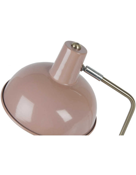 Lampe de bureau rose orientable en fer H38 cm Hood
