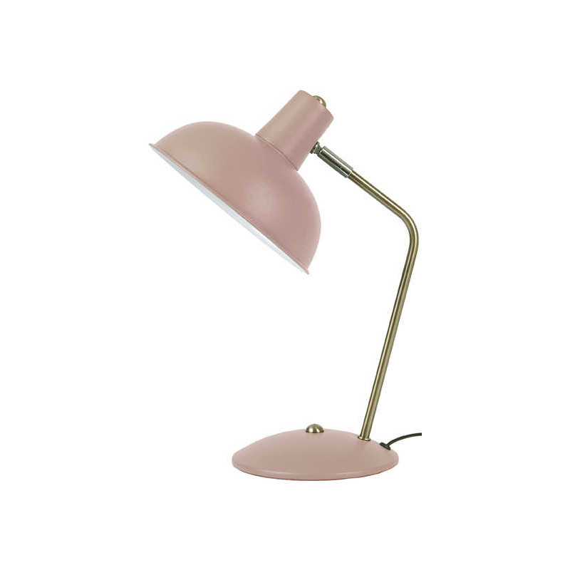 Lampe de bureau rose orientable en...