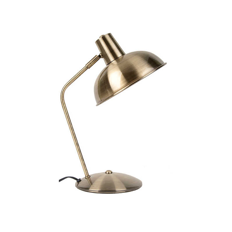 Lampe de bureau dorée orientable en fer H38 cm Hood  - 1