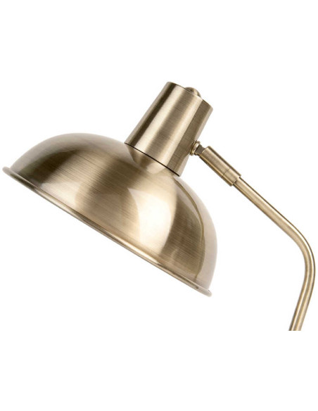 Lampe de bureau dorée orientable en fer H38 cm Hood  - 4