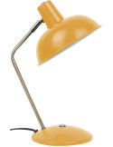 Lampe de bureau jaune orientable en fer H38 cm Hood