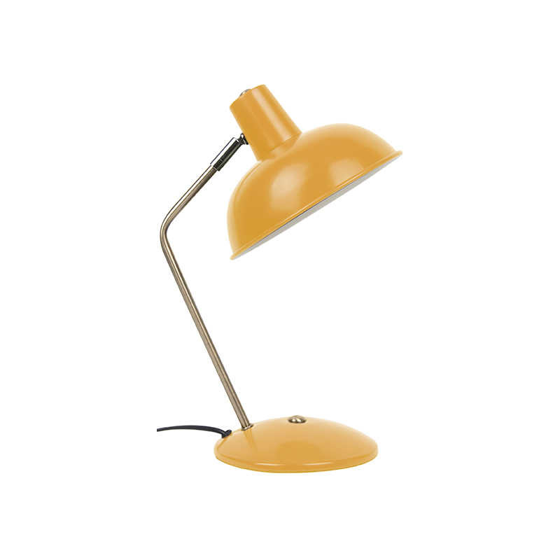 Lampe de bureau jaune orientable en...