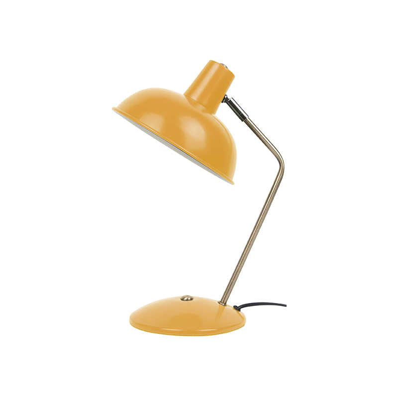 Lampe de bureau jaune orientable en...