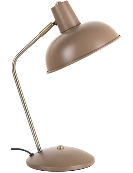 Lampe de bureau marron orientable en fer H38 cm Hood