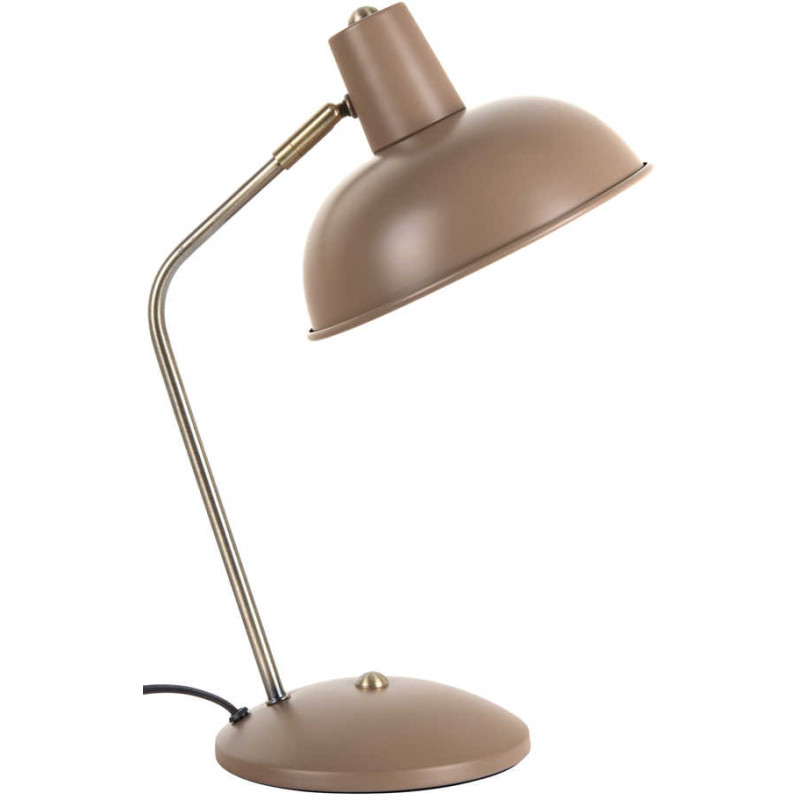 Lampe de bureau marron orientable en...