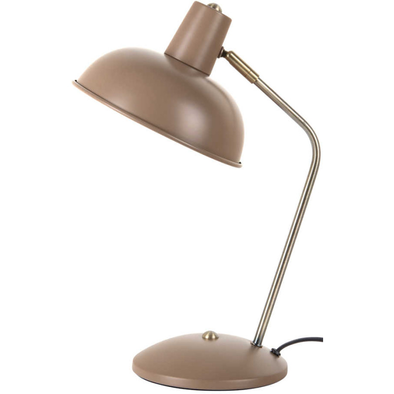 Lampe de bureau marron orientable en...