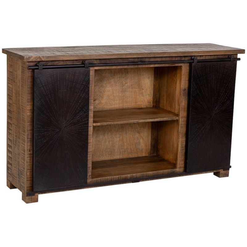 Buffet industriel bois de manguier et...