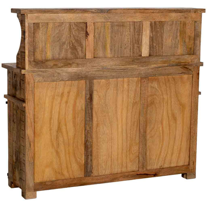 Buffet haut industriel bois et fer...