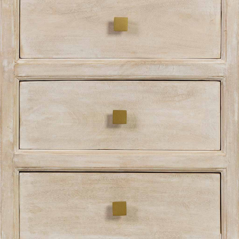 Buffet beige 2 portes 3 tiroirs en...