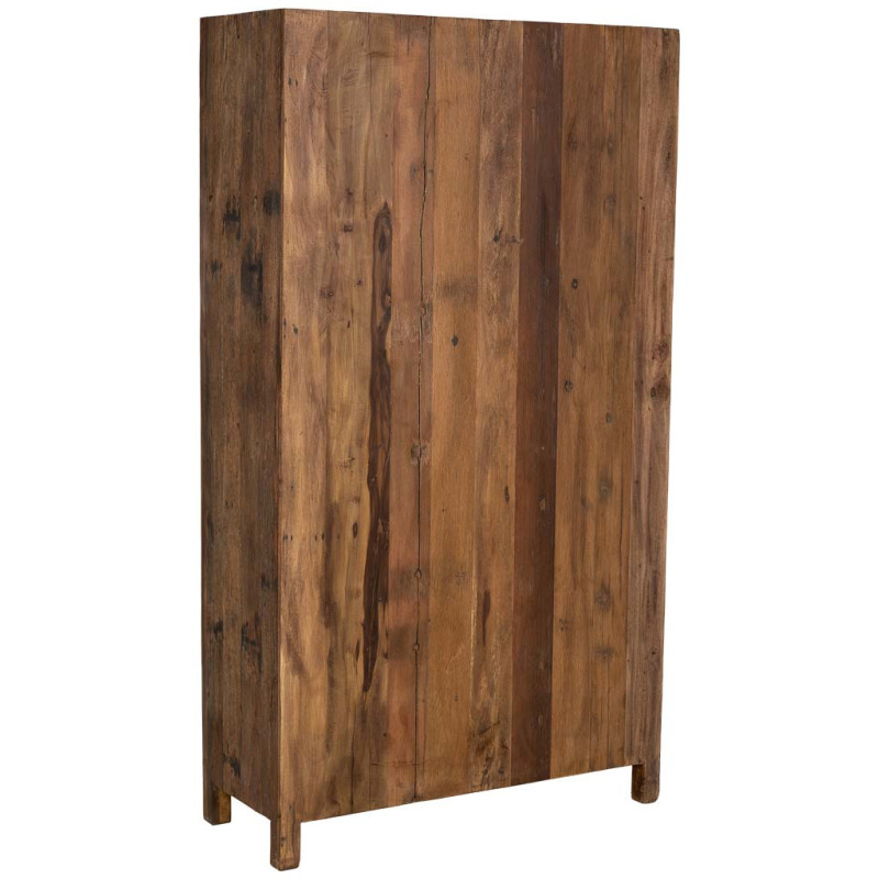 Vitrine en bois de manguier marron 2...