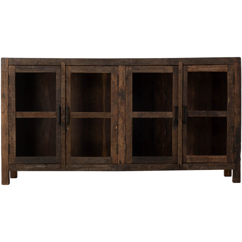 Buffet vitrine bois de manguier...
