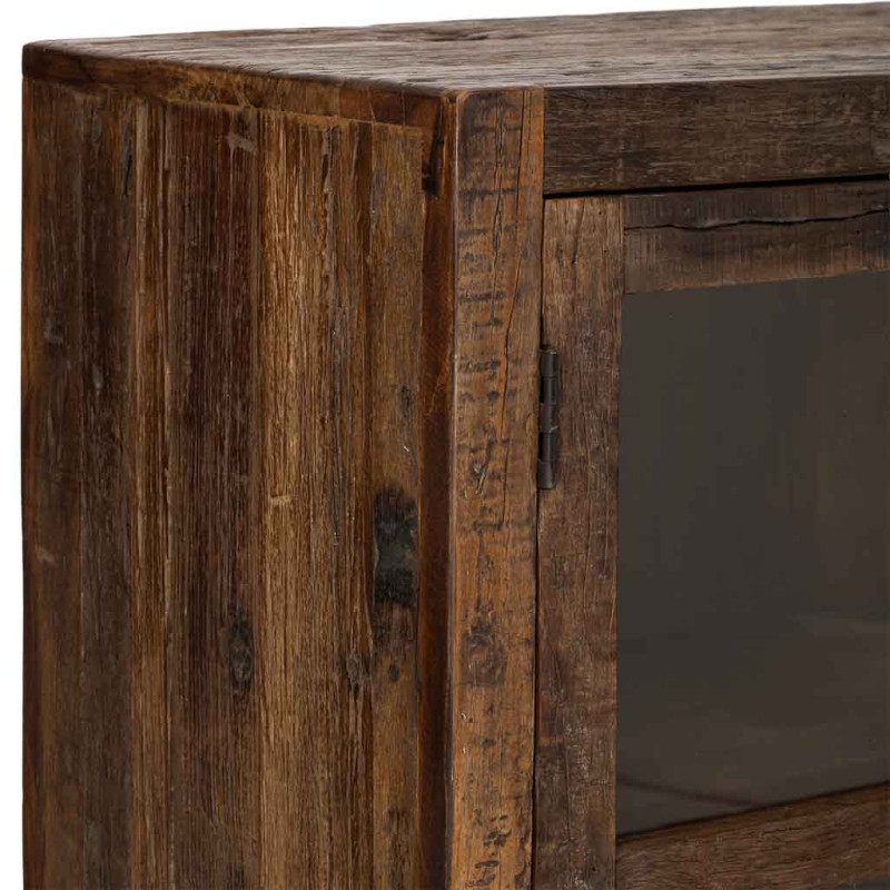 Buffet vitrine bois de manguier...