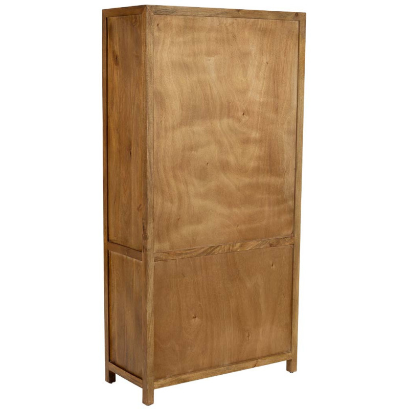 Armoire bois de manguier marron 4...