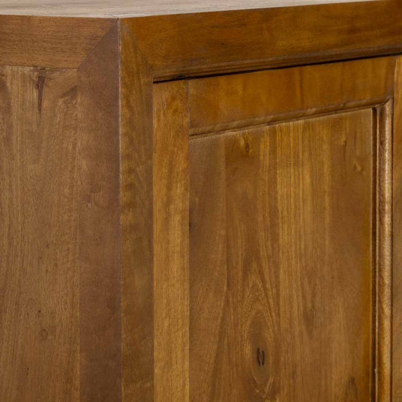 Armoire bois de manguier marron 4...