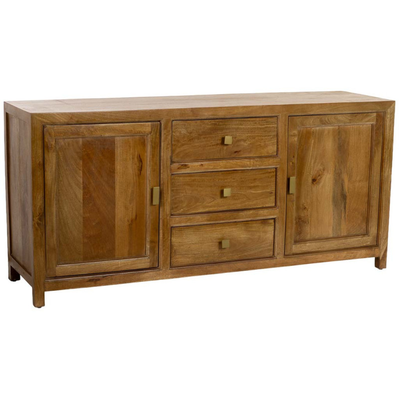 Buffet bois de manguier marron 2...