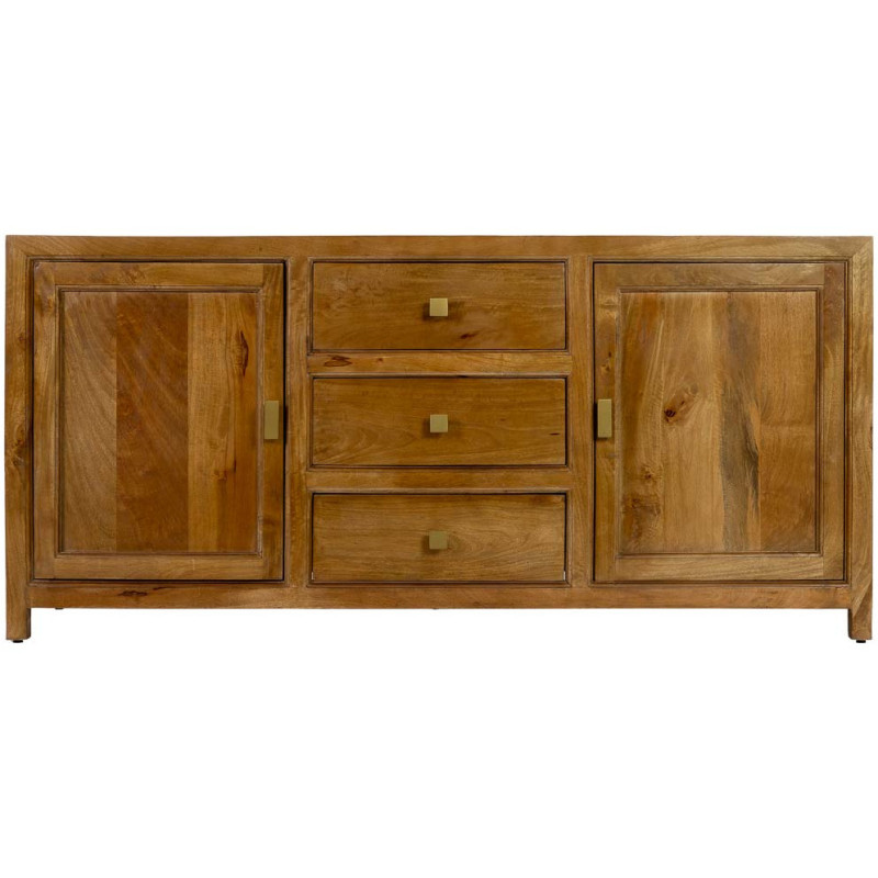 Buffet bois de manguier marron 2...