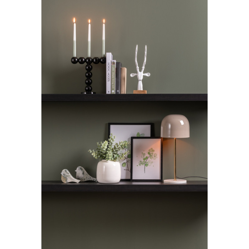 Bougeoir chandelier design noir...