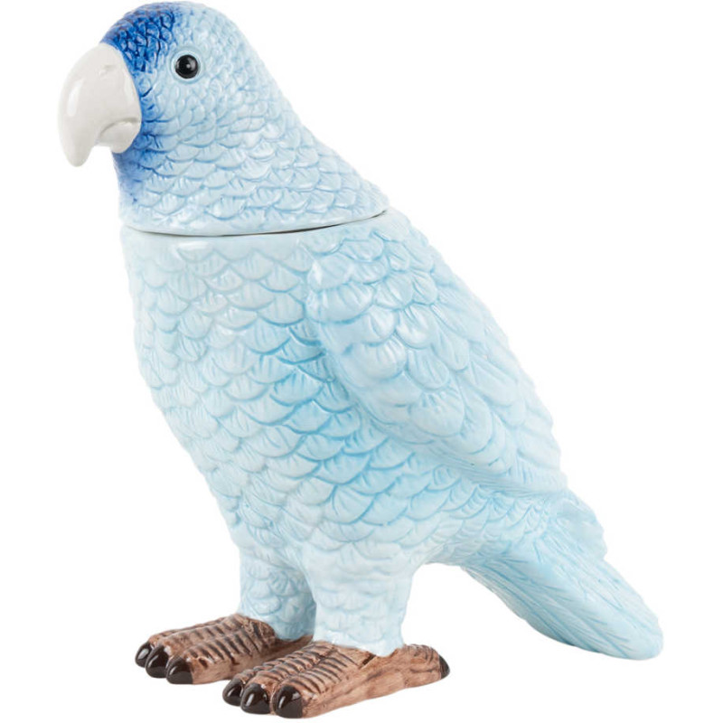Pot de rangement oiseau bleu en...