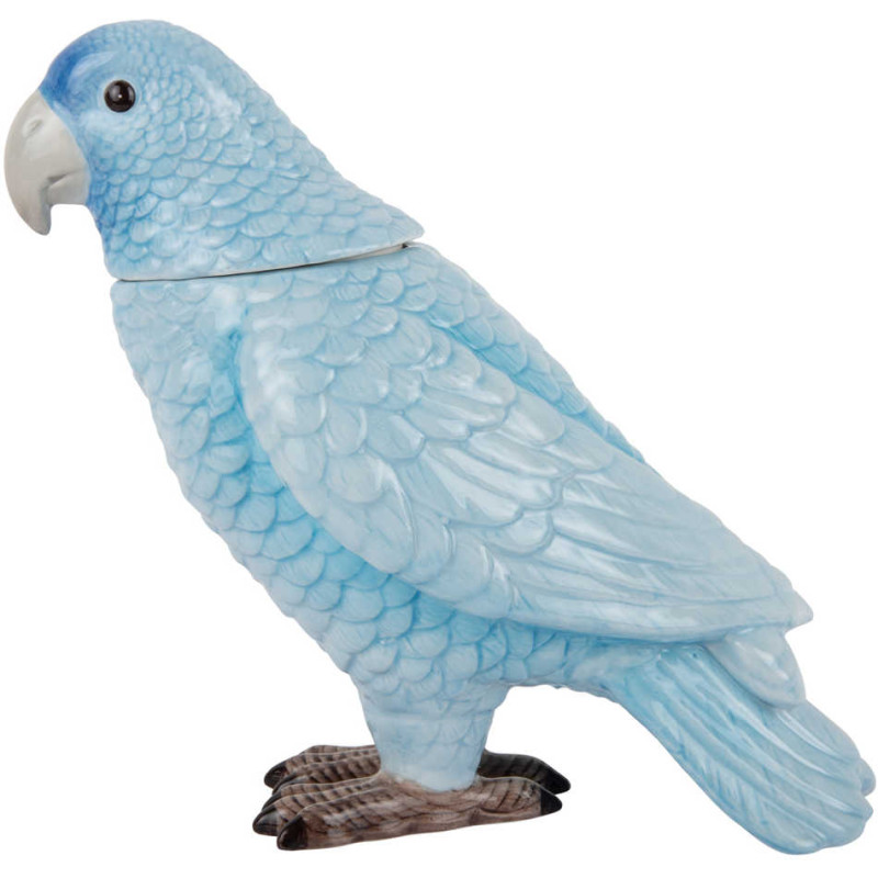 Pot de rangement oiseau bleu en...