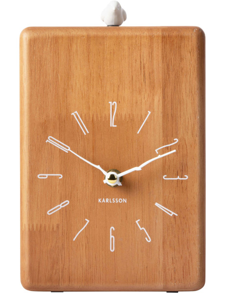 Horloge coucou bois foncé 14x6x20 cm Rama Cuckoo
