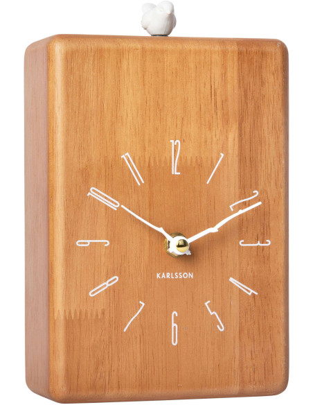 Horloge coucou bois foncé 14x6x20 cm Rama Cuckoo