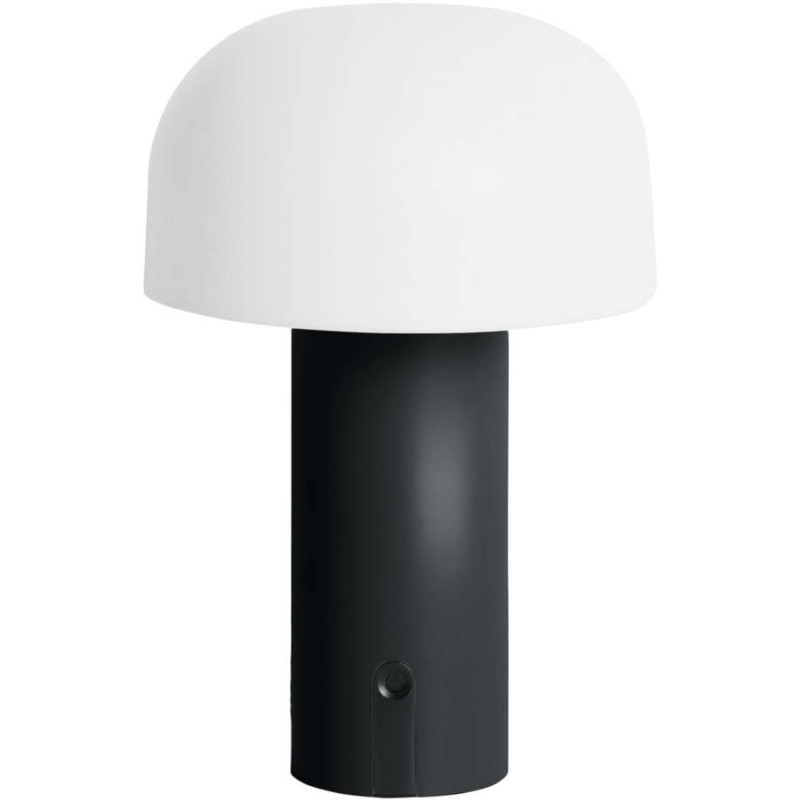 Lampe à poser LED sans fil noire et...