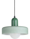 Suspension verre vert jade 25 cm Opaco Grato