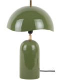 Lampe champignon métal vert jungle 41 cm Querido