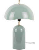 Lampe champignon métal bleu brume 41 cm Querido