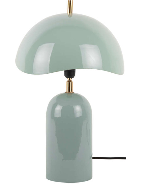 Lampe champignon métal bleu brume 41 cm Querido