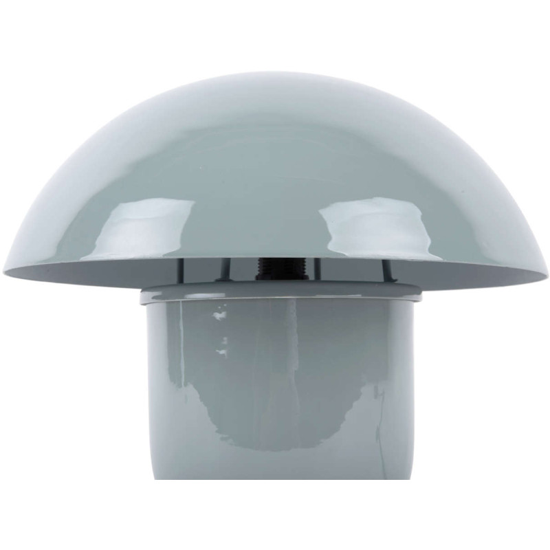 Lampe champignon bleu clair en fer...