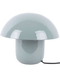 Lampe champignon bleu clair en fer émaillé Fat Mushroom