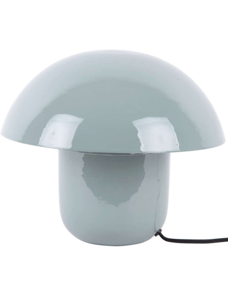 Lampe champignon bleu clair en fer émaillé Fat Mushroom